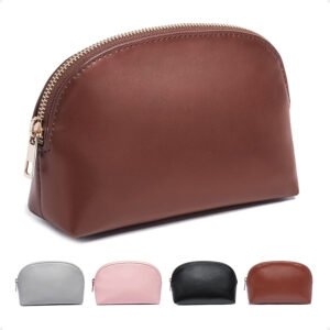 leather cosmetic bags