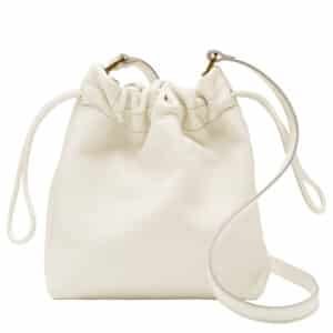 leather drawstring backpack