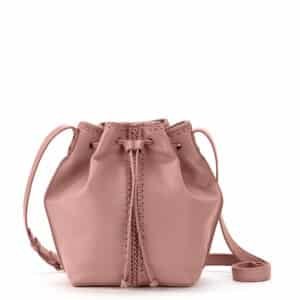 leather drawstring backpack