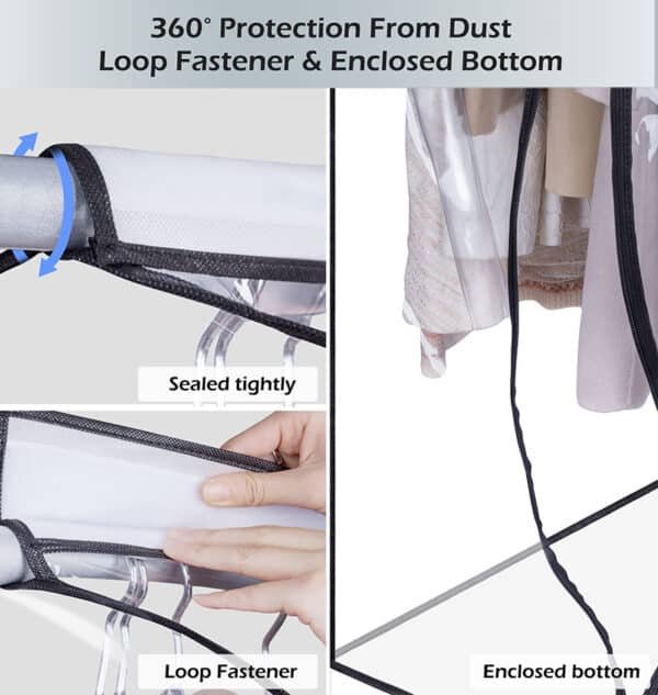 long plastic garment bags