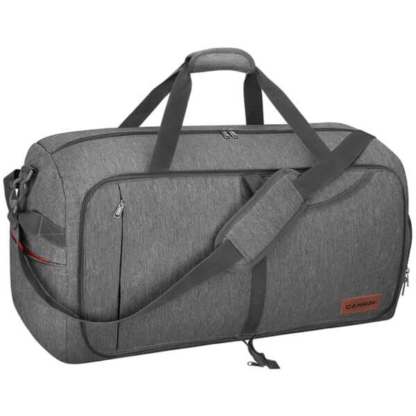 logo duffle bag