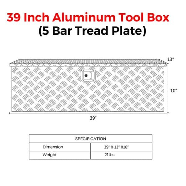 lockable vehicle storage box