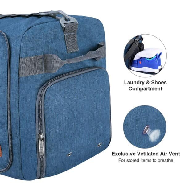 logo duffle bag