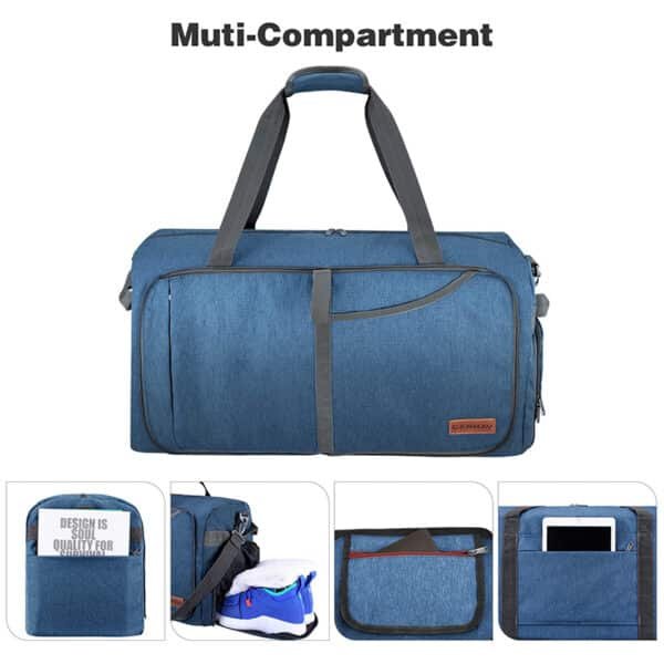 logo duffle bag