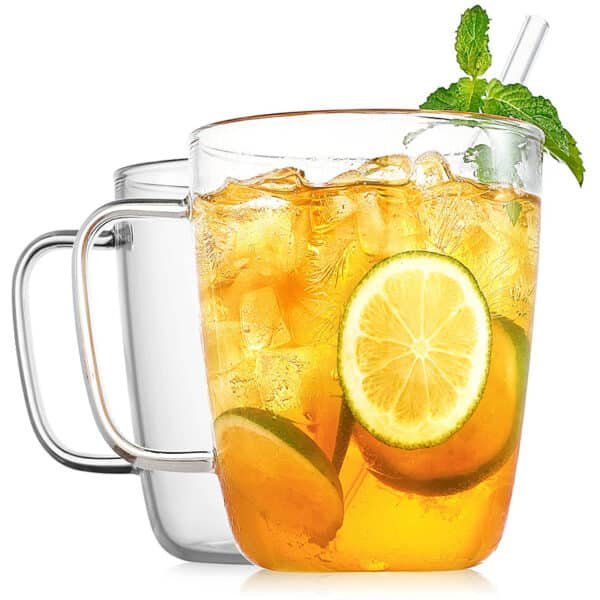oversized glass coffee mugs