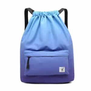 personalised unicorn drawstring bag