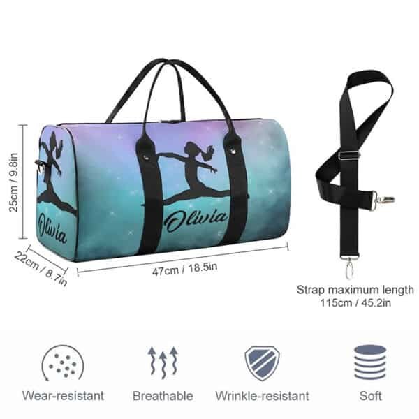 personalized duffle bags for bridesmaids