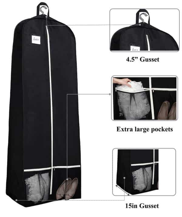 personalized garment bags for wedding dresses