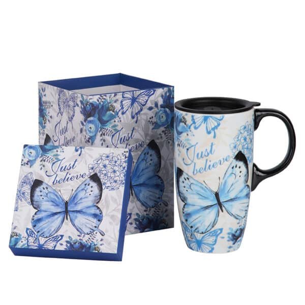 porcelain travel mug with lid