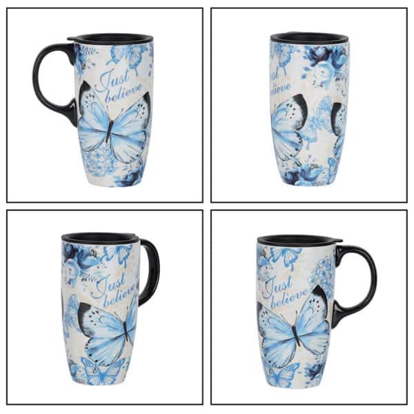 porcelain travel mug with lid