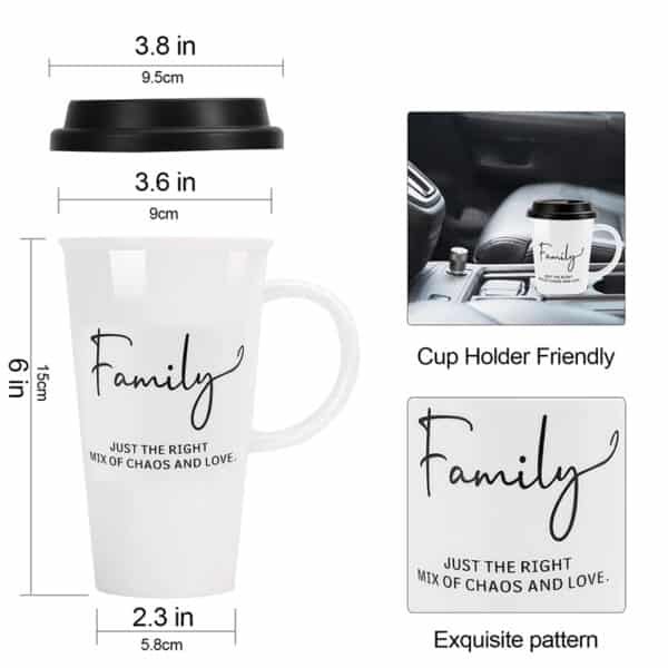 porcelain travel mug with silicone lid