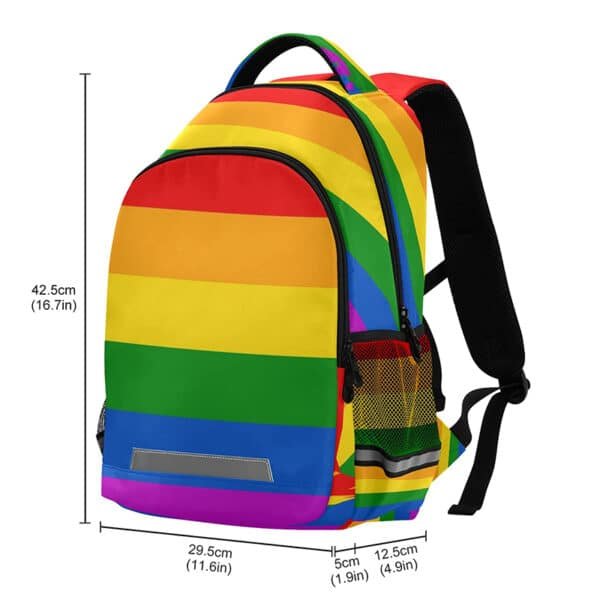 rainbow backpack
