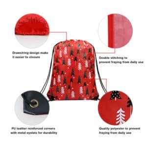 promotional nylon drawstring bags