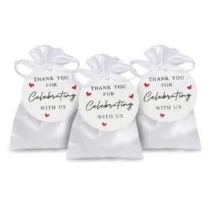 round drawstring makeup bag