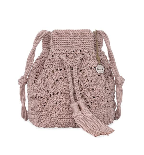 round drawstring makeup bag