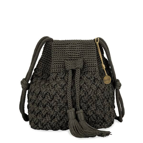 round drawstring makeup bag