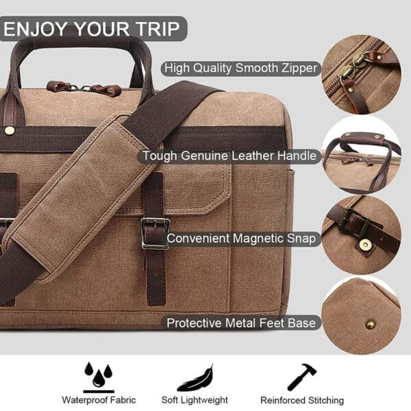 small canvas gym bags