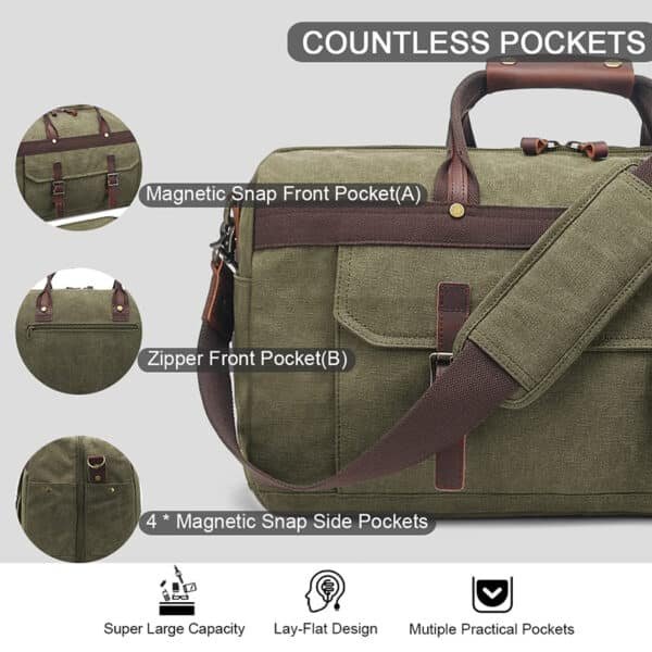 small canvas gym bags