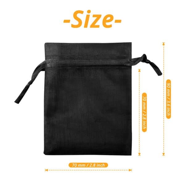 small organza drawstring bags