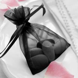 small organza drawstring bags