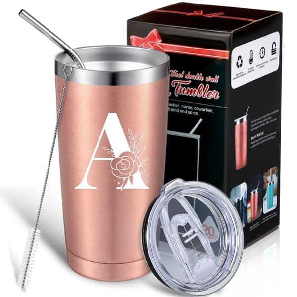 stainless steel personalized travel mug