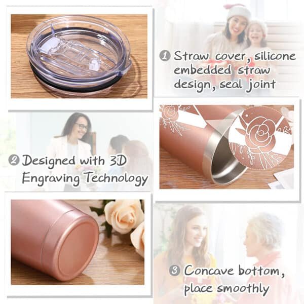 stainless steel personalized travel mug