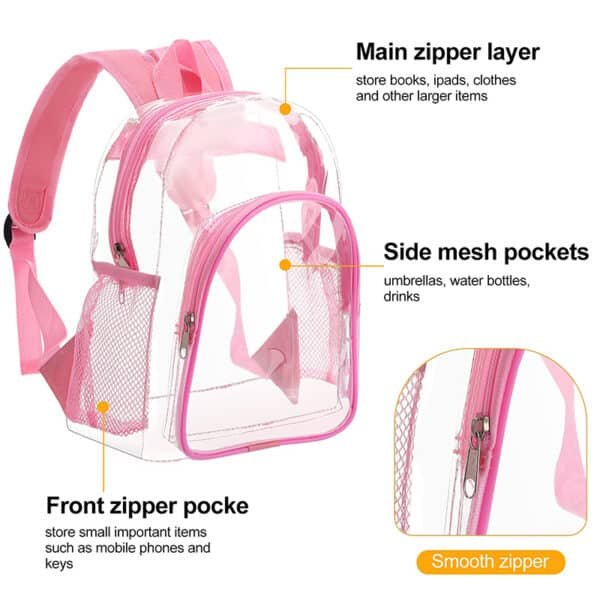target clear backpacks