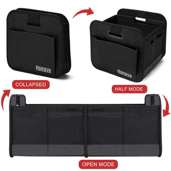 trunk organizer with insulated cooler