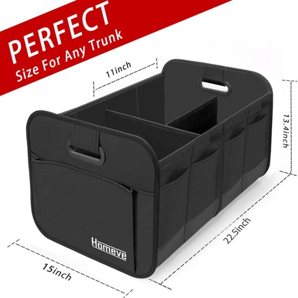 trunk organizer with insulated cooler
