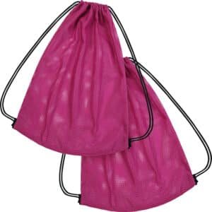 white mini drawstring bags