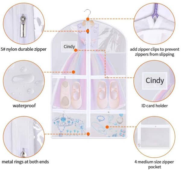 zippered garment bags wholesale
