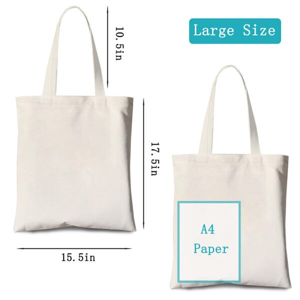organic cotton canvas tote bags