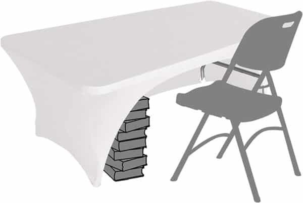 4ft stretch table covers