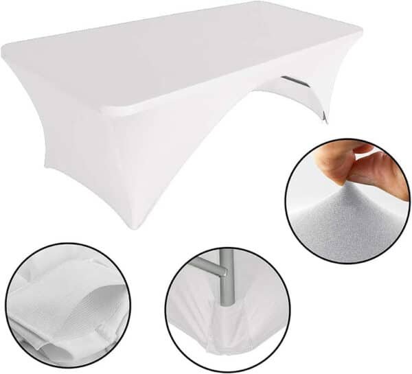 4ft stretch table covers