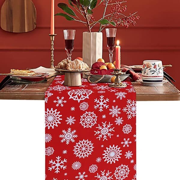 christmas paper table runners