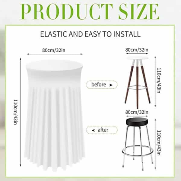 bar table covers