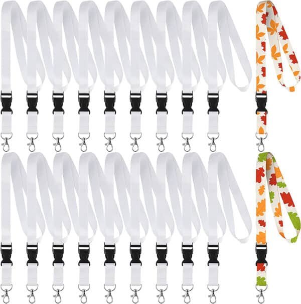 blank lanyards