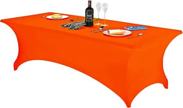 branded stretch tablecloth