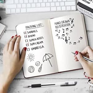 branded gel pens