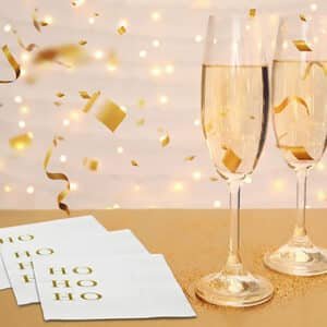 christmas cocktail napkins