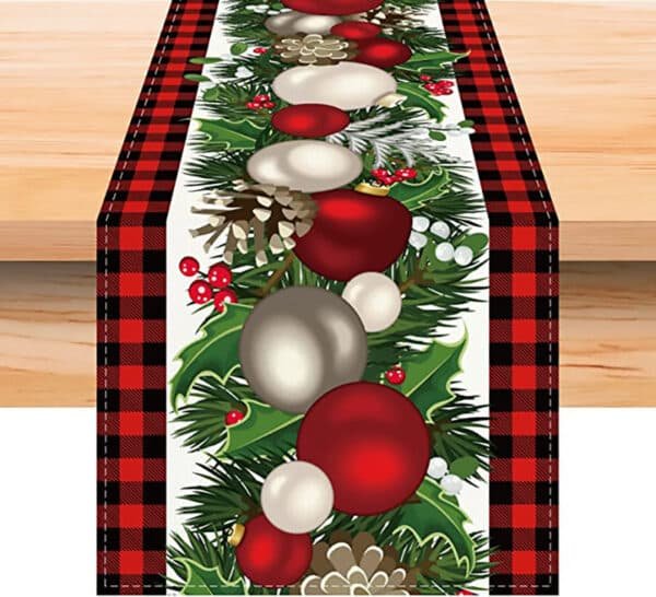 christmas paper table runners