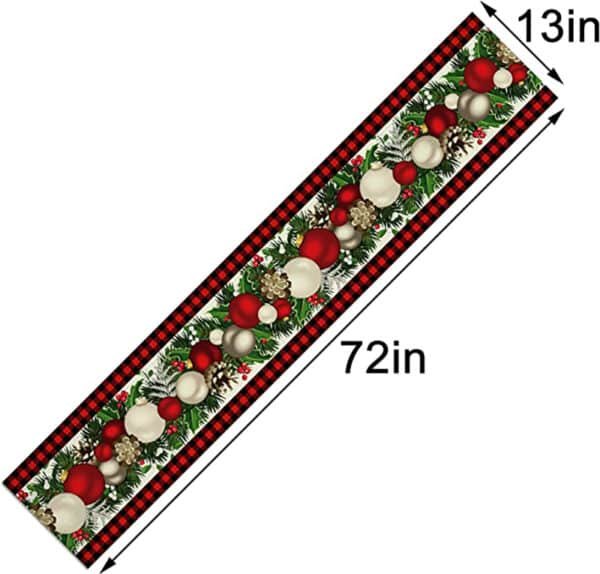 christmas paper table runners