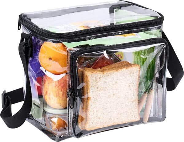 clear lunch bags