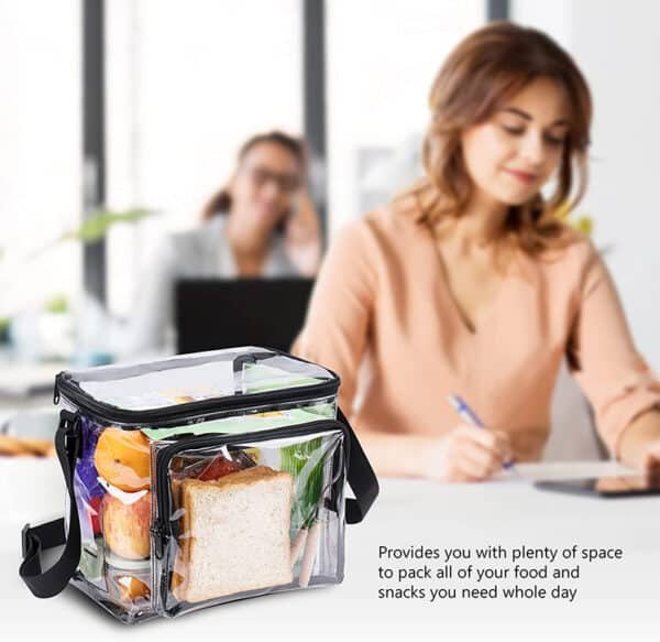 clear lunch bags
