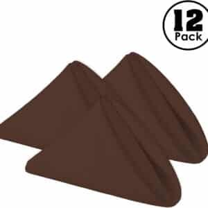 black cotton dinner napkins