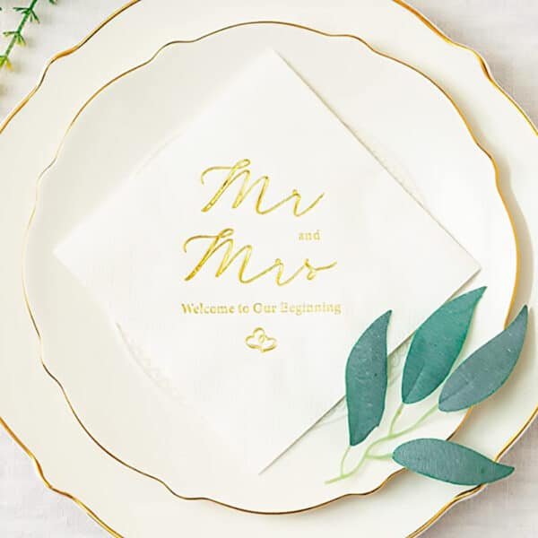 christmas cocktail napkins