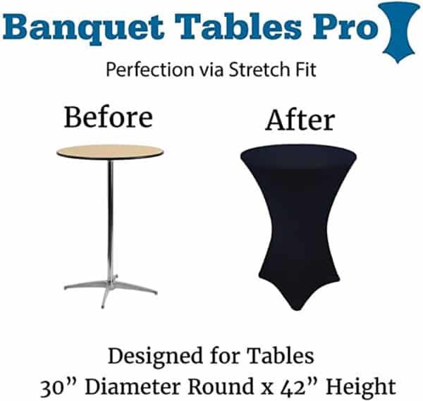 custom cocktail table covers