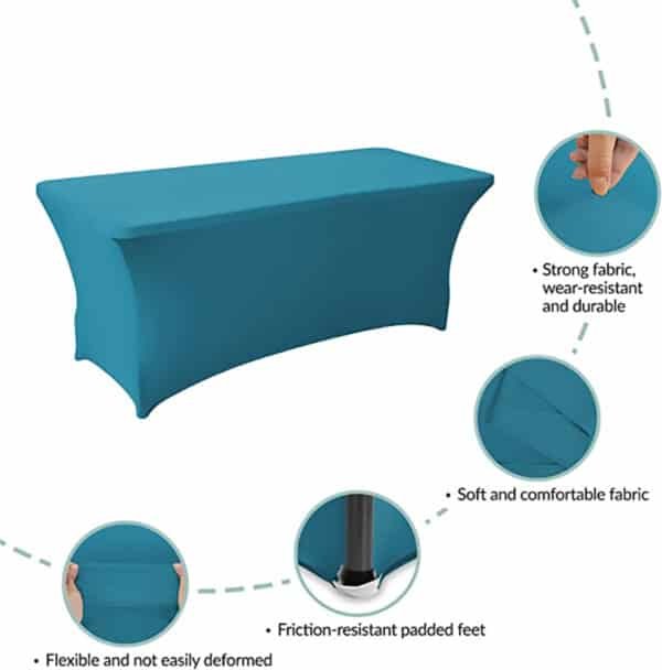 branded stretch tablecloth