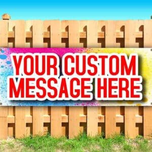 custom fabric banners