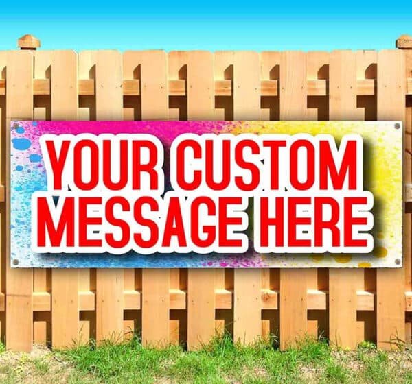 custom fabric banners